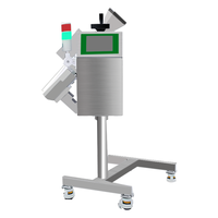 Détecteur de métaux vertical en acier inoxydable |   Détecteur de métaux à hauteur réglable pour ligne de production alimentaire et pharmaceutique
