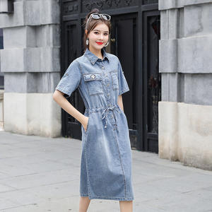 jeans type frock