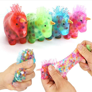 Pelota de goma musical antiestrés de unicornio, juguete de apretar para niños, venta al por mayor transfronteriza, éxito de ventas - Product Image 1