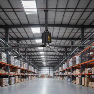 พัดลมเพดานอุตสาหกรรม HVLS ประสิทธิภาพสูง Austar สำหรับโรงงานและคลังสินค้า – โซลูชันระบายอากาศขนาดใหญ่ประหยัดพลังงาน - Product Image 1