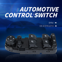 Interruptor Eléctrico para Ventanas de Auto, Botón Elevador de Vidrios Laterales para BMW Serie 5 X3 OE 61319122113
