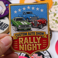 Fabricant de patchs brodés personnalisés pour clubs automobiles, vente en gros de badges thermocollants ou à coudre pour vestes, chapeaux, sacs, uniformes