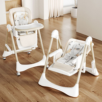 Chaises hautes 3 en 1 pour bébé, chaise d'alimentation pour bébé, chaise haute pour bébé, chaise à manger pour bébé