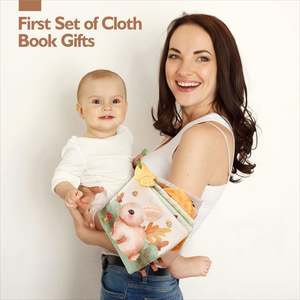 Libro de Tela Interactivo para Bebés con Texturas para la Dentición, para Bebés de 3 Meses en Adelante - Product Image 6