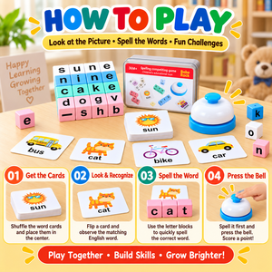 Gioco da Tavolo Educativo per Bambini 2026: Divertente Sfida Multi-Giocatore per l'Apprendimento delle Lettere e delle <span class=keywords><strong>Parole</strong></span> - Product Image 4