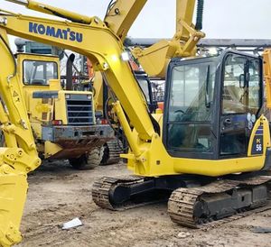 Komatsu PC 56รถขุดตีนตะขาบขนาดเล็ก5ตันมือสอง - Product Image 4
