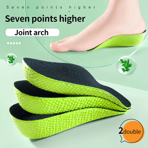 Memory Foam Height Increase Insoles for Men Women Flat Feet Arch <b>Support</b> Orthopedic <b>Heel</b> Lift Shoe Pads - Product Image 3
