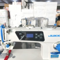 Machine à coudre plate à point noué JUKKY JK9806T-H, robuste, avec coupe-fil automatique, 5000 points/min, moteur à entraînement direct, neuve pour Jennis