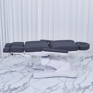 Télécommande manuelle avancée 4 moteurs avec fonction d'inclinaison jambes <span class=keywords><strong>lit</strong></span> et chaise de massage électrique de beauté détachables à double usage - Product Image 5