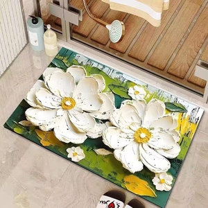 Badkamertapijten En-Matten Sets <span class=keywords><strong>2</strong></span>-delige Dikke Badmat Vloerkleed Set Antislip Zachte Ruige Badkamervloermatten - Product Image 6