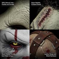 Ensemble de masques en latex d'horreur - Frankenstein Pennywise Clown maléfique 3 modèles Certifié EN71 REACH |   Cosplay d'Halloween en gros OEM