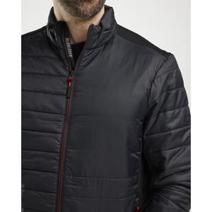 BLAKLADER - 471020309956XXXL Chaqueta cálida Negro/Rojo-EAN 7330509852194 CHAQUETAS DE TRABAJO INVIERNO SOFTSHELL Y CHAQUETAS ACOLCHADAS - Product Image 4