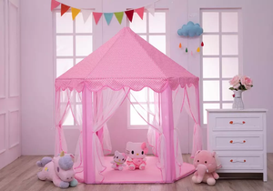 Portable Kids Toy Tent Ball Pool Princess Girl Castle Play House Children House Folding <strong>Playtent</strong> Baby Beach Tent Party Gift - Product Image 6