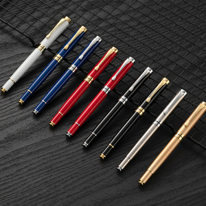 Набор ручек для деловых подарков класса люкс: роллер с 2 сменными стержнями и подарочной упаковкой, доступны различные варианты, возможно нанесение логотипа на заказ - Product Image 5