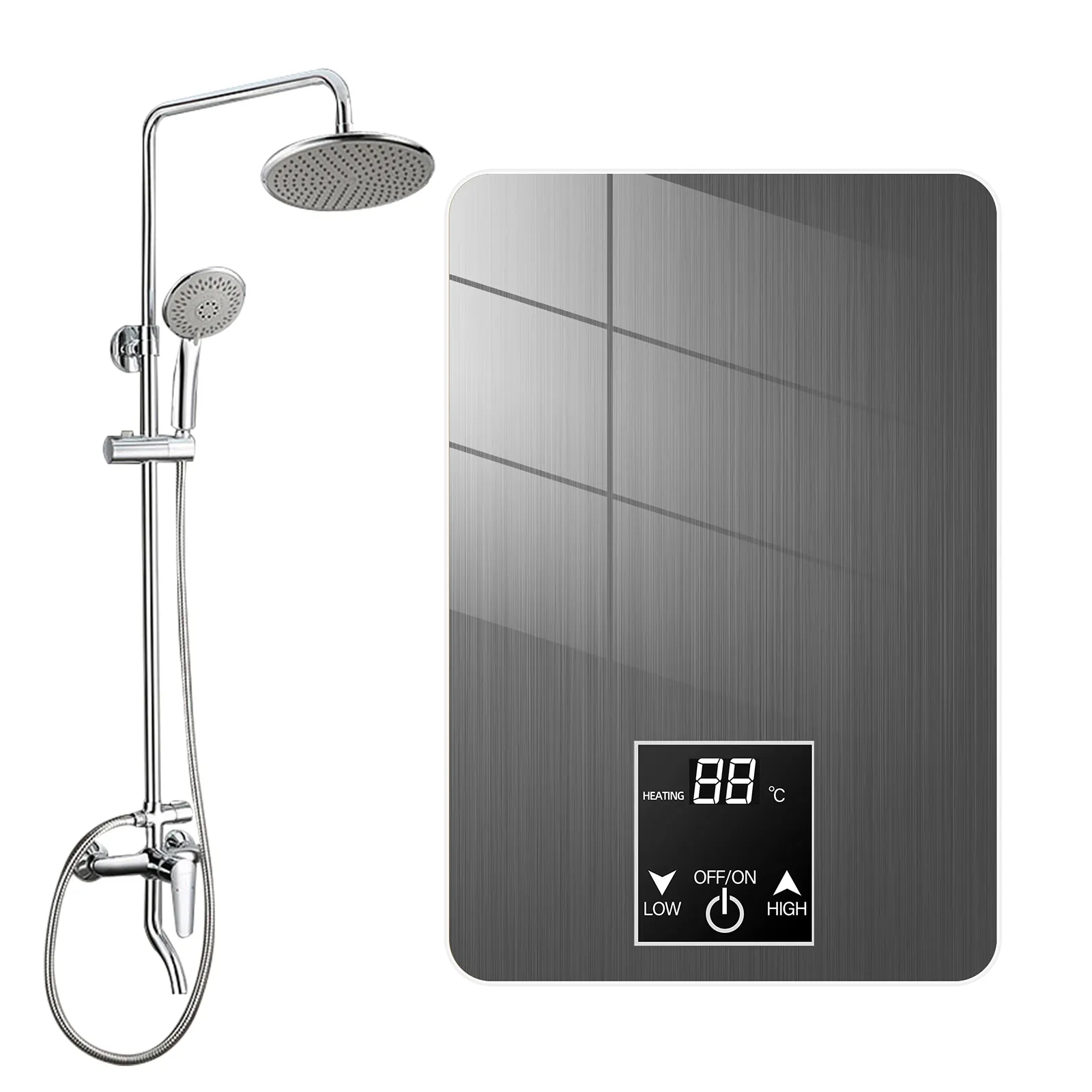 Factory price bathroom electric shower instant electric water heater electric tankless hot water heater