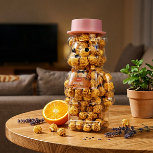 Palomitas de Maíz Longxiaoya, las Más Vendidas, Dulces, Semiblandas, Sin Grasas Trans, Sabor a Caramelo con Mantequilla, Bolsa de 128g, Listas para Servir, Ideales para la Cineplex - Product Image 1