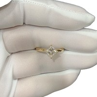 Bagues en Moissanite 1-3 Carats, Accessoire de Bijouterie Élégant et Luxueux, Demi-Bague en Argent Sterling S925