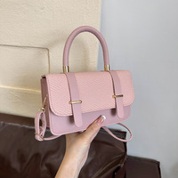Nouveau Sac Carré en Cuir PU 2026 Grande Capacité Sac à Bandoulière Femme Sac Croisé