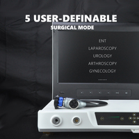 Système d'unité d'endoscopie médicale pliable certifié CE IKEDA YKD-9101 avec moniteur 19 pouces, composants en plastique, pour usage chirurgical