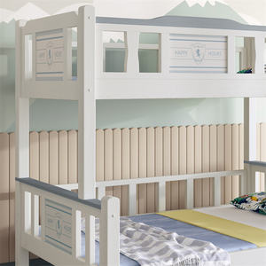 Новый дизайн двухъярусная кровать высокого качества для детей новая двухъярусная кровать для детей Chit кровати детская мебель двойная - Product Image 3