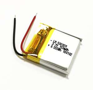بطارية ليثيوم بوليمر عالية الجودة 3.7 فولت 0.555 واط ساعة 150 مللي أمبير ساعة موديل 501330 501235 701723 502020 - Product Image 3