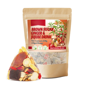 <span class=keywords><strong>Bebida</strong></span> OEM de Jengibre y Dátil con Azúcar Moreno, Té Herbal Natural Nutritivo, Calienta el Estómago y Alivia el Frío, Té de Bienestar Diario para Mujeres - Product Image 1