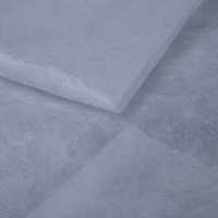 Papier dissolvant PVA à l'eau froide pour la fabrication d'entoilage de broderie en dentelle de robe de mariée