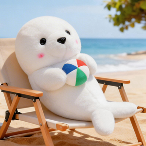 Animales <span class=keywords><strong>Marinos</strong></span>, Delfines, Focas, Morsas, Peluche de Material Suave, Muñeco de Peluche, Regalo de Cumpleaños, Venta Directa de Fábrica, Venta al por Mayor - Product Image 3