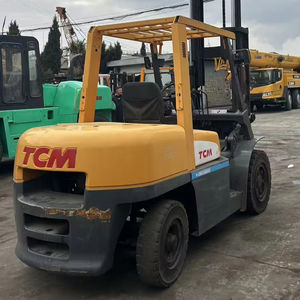 Chariot élévateur TCM Komatsu FD30 FD50 FD70 d'occasion du Japon, 3/5/7/10 tonnes, pour conteneurs et palettes - Product Image 1