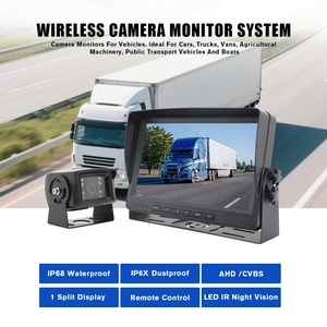 Sistema de Monitoreo AHD de 9 Pulgadas para Camiones, Cámara de Reversa ADAS, Kit de Ayuda para Reversa de Camiones, Espejo con Monitor de 7 Pulgadas - Product Image 2