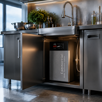 Machine de purification d'eau à haut débit sous évier, électrique, pour cuisine, café, restaurant, purificateur d'eau RO de comptoir – Offre Spéciale
