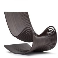 Chaise en bois paramétrique, mobilier au design paramétrique, chaise d'attente paramétrique 3D CNC, mobilier paramétrique, mobilier paramétrique en bois