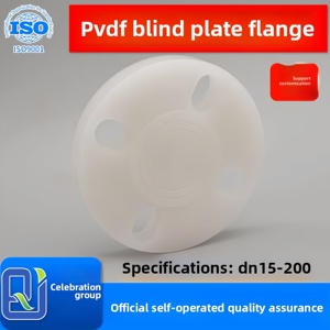 Jiqing cho kết nối đường ống và phụ kiện đường ống nước liên quan hai mặt rắn cắm bìa mặt bích nhựa pvdf mặt bích mù - Product Image 5