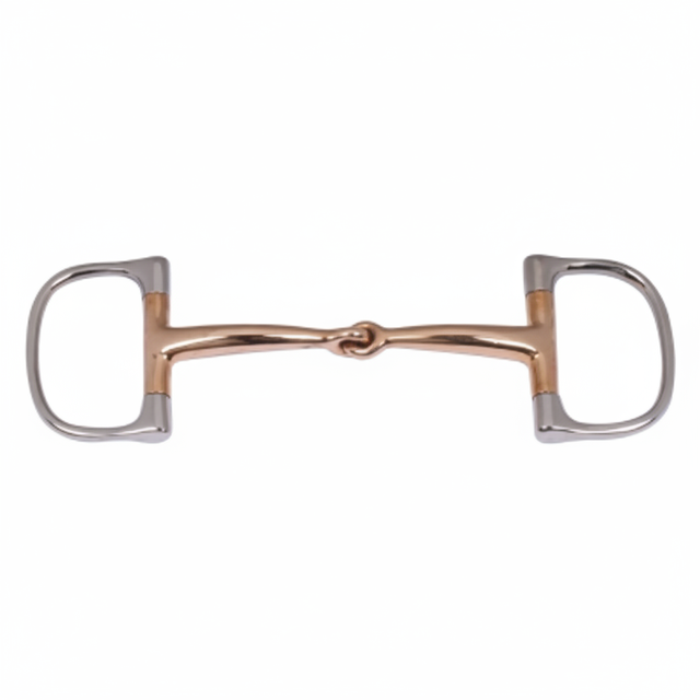 Equestrian Wholesaler Supplier Dee Bit Solid Stainless Steel Single Jointed Horse Bridle Excellent Quality From Pakistan