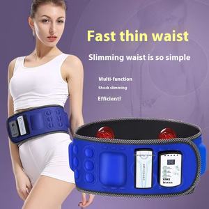 Ceinture de massage fine pour la taille et le ventre, équipement sportif à domicile pour la réduction de la graisse abdominale inférieure par vibration, application corporelle - Product Image 5