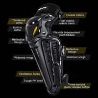 Rodilleras de Motocross, Protección para Moto, Coderas para Motocicleta, Rodilleras para Carreras Todoterreno MTB