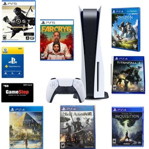 S0NY ps5 laystation 5 Pro 1TB chơi game console siêu, 15 trò chơi Mua 2 tặng 1 miễn phí - Product Image 3