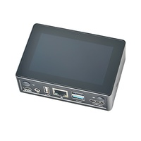 NanoPi M6 OpenWRT Mini Router Komputer Papan Tunggal Berbasis Sumber Terbuka RK3588S