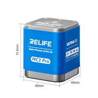 Caméra de microscope haute définition RELIFE MC3 Pro avec mise au point automatique en une seconde, caméra de microscope HD pour la réparation de cartes de circuits imprimés de téléphones mobiles