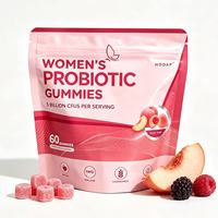 Gummies Probiotiques Marque Blanche pour Femmes Formule Double Action avec Prébiotiques Canneberge Vente en Gros OEM