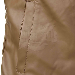 Chaqueta informal de cuero cálida de invierno para hombre con cuello levantado, transpirable y con un precio razonable, estilo callejero - Product Image 5