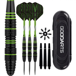 GOODARTS Ensemble de fléchettes personnalisées pour enfants, 24g, motif en maille, fléchettes décoratives avec boîte à fléchettes - Product Image 1