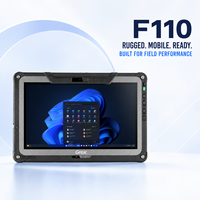 Getac F110 Nueva Tableta Industrial Resistente con Windows 11 Pro, Pantalla Táctil Intelible Bajo la Luz Solar para Diagnóstico Automotriz