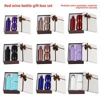 Coffret Cadeau Bouteille Isotherme Double Paroi 500ml avec 2 Tasses à Œufs, Gobelet Isotherme en Acier Inoxydable 304, Isolation Thermique 6-12 Heures