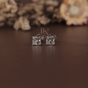 Silver 10K Gold 14K Gold 18K Gold Women Lab Grown Diamond <b>Earrings</b> Elegant <b>Fine</b> Jewelry Luxury Gift for Her - Product Image 1