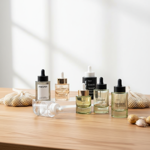 Flacon compte-<span class=keywords><strong>gouttes</strong></span> en verre vide multicolore, emballage de luxe pour sérum cosmétique, huile essentielle, soin de la peau, liquide - Product Image 1