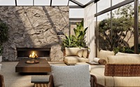 Serre de jardin moderne de style européen, pièce de jardin fermée, isolée, en aluminium et verre, personnalisable, installation facile, insonorisée