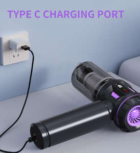 Yeni 20000Pa <span class=keywords><strong>3</strong></span> dişli fırçasız Motor taşınabilir el hava duster <span class=keywords><strong>2</strong></span> in 1 akülü Mini elektrikli süpürge için araba - Product Image 2