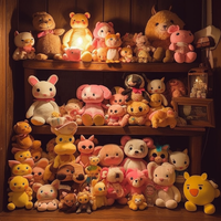 Vente en gros pas cher, machine à grue à griffes super douce et mignonne jouets en peluche pour machine à griffes