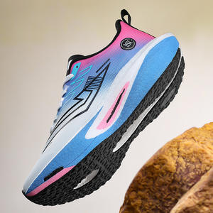 Nouvelles chaussures de course à lacets ultra-légères, souples, amortissantes, respirantes, avec soutien de la voûte plantaire, pour <span class=keywords><strong>le</strong></span> printemps, l'automne, l'hiver, <span class=keywords><strong>le</strong></span> marathon et les courses - Product Image 4